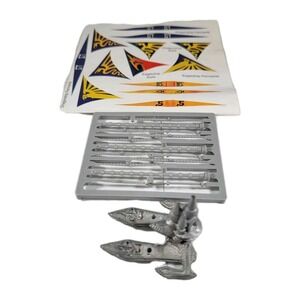 Games Workshop Warhammer Man O' War Dwarf Monitors Painted RARE OOP O